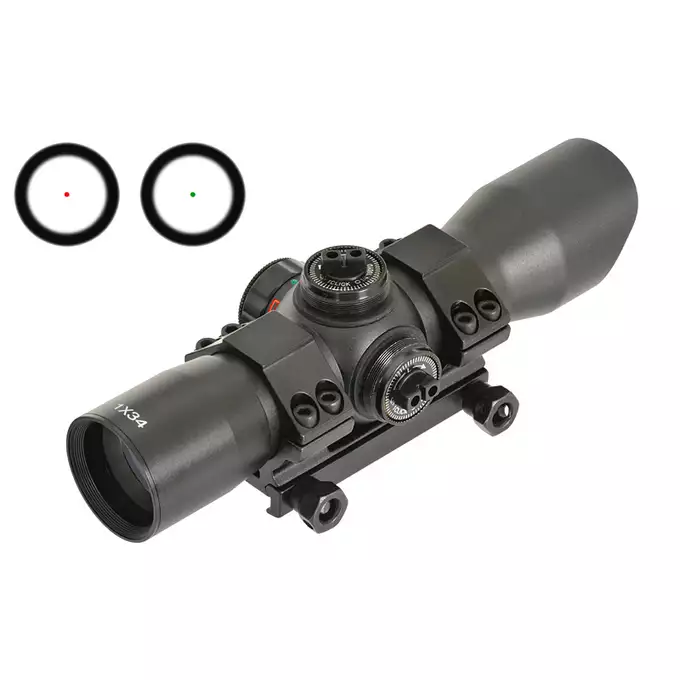 Viseur Red-dot rouge/vert [PCS]