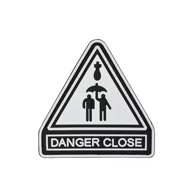 Naszywka DANGER CLOSE PVC [8FIELDS]