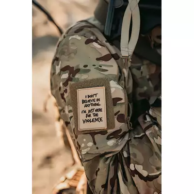 Naszywka haftowana Here For The Violence [WaveCombat]