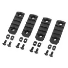4-PC MLOCK Polymer Rail Kit - Black [TMC]