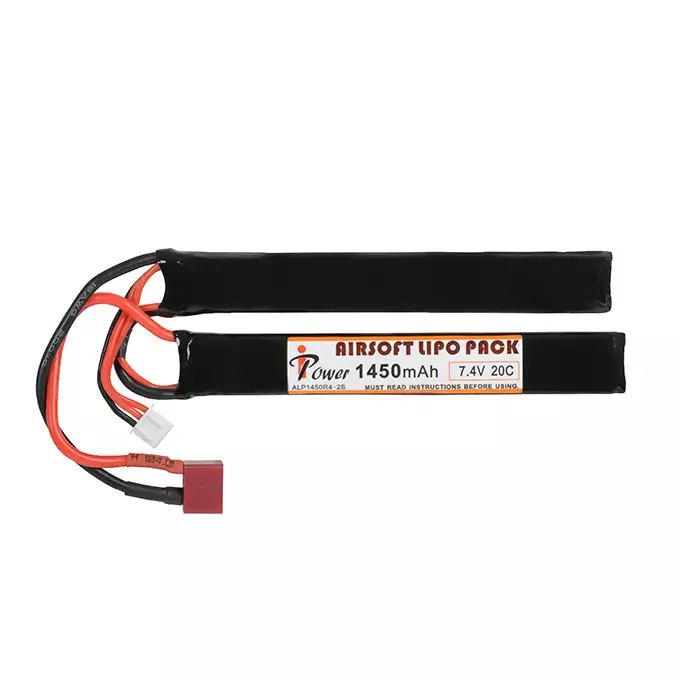 Battery Li-Po 1450mAh 7.4V 20C T-connect [IPower]