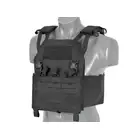 Laser-Cut “Buckle Up" Operator Plate Carrier with AR/AK Magazine Pouch — Black [8Fields]