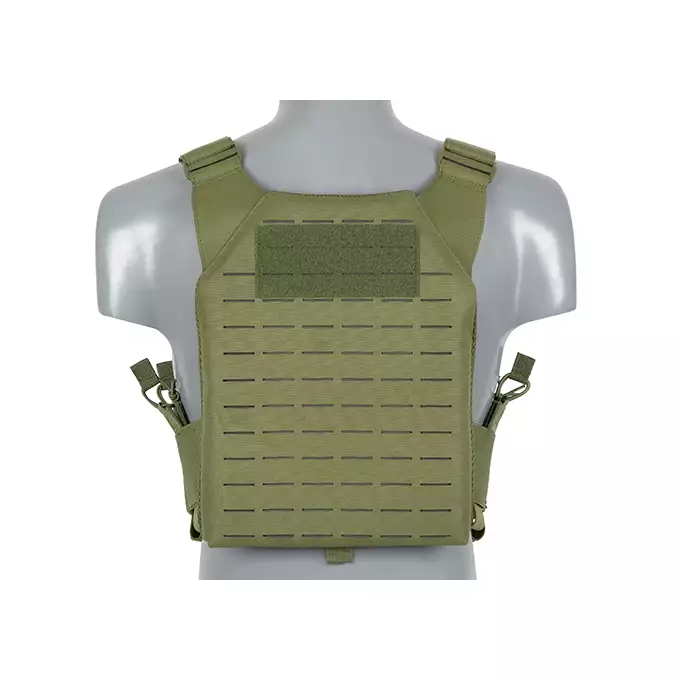 Laser-Cut “Buckle Up" Recon Plate Carrier with AR/AK Magazine Pouch — Olive [8Fields]