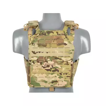 Laser-Cut “Buckle Up" Operator Plate Carrier with AR/AK Magazine Pouch — Multicamo [8Fields]