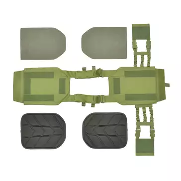 Laser-Cut “Buckle Up" Assault Plate Carrier with AR/AK Magazine Pouch — Multicamo [8Fields]