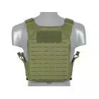 Laser-Cut “Buckle Up" Recon Plate Carrier with AR/AK Magazine Pouch — Olive [8Fields]