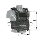 Laser-Cut “Buckle Up" Operator Plate Carrier with AR/AK Magazine Pouch — MB [8Fields]