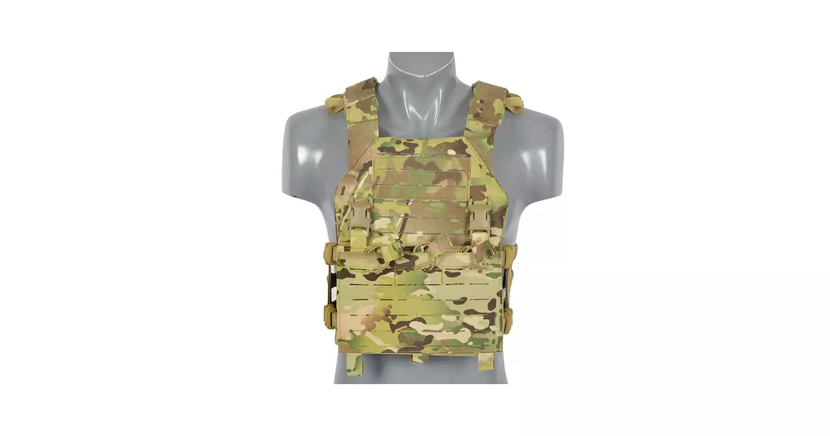 Harnais Tactique Poitrine à Libération Rapide - Panneau MOLLE Pour Paintball, Neuve Sous Emballage