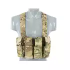 Kamizelka Chest-rig Laser-Cut z ładownicami AR/AK - Multicamo [8Fields]