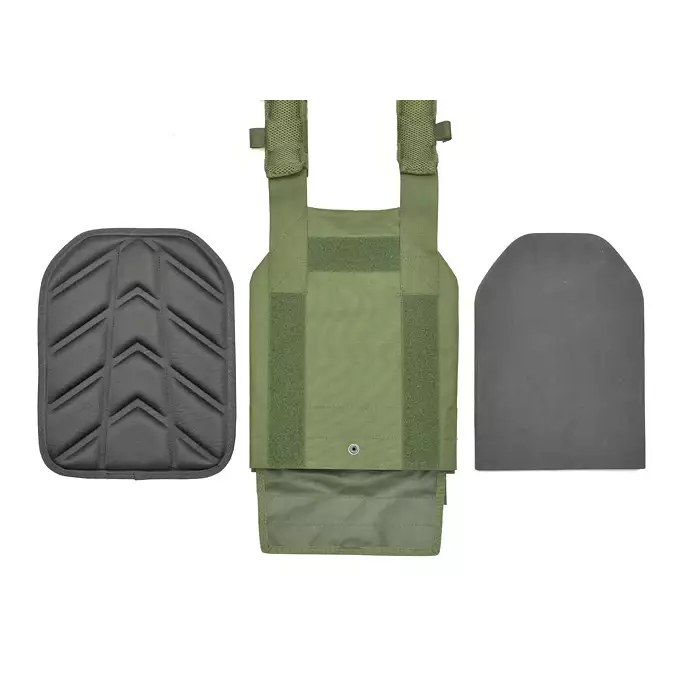 Laser-Cut “Buckle Up" Operator Plate Carrier with AR/AK Magazine Pouch — MB [8Fields]