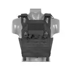 Laser-Cut “Buckle Up" Operator Plate Carrier with AR/AK Magazine Pouch — Black [8Fields]