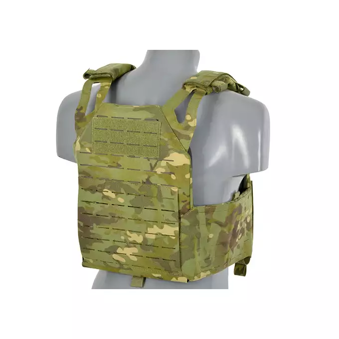 Laser-Cut “Buckle Up" Operator Plate Carrier with AR/AK Magazine Pouch — MT [8Fields]