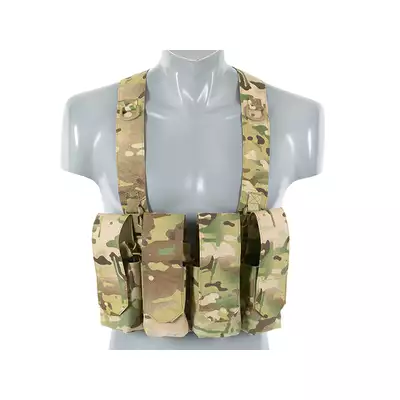 Chest Rig Laser-Cut with AR/AK Pouches - Multicamo [8Fields]