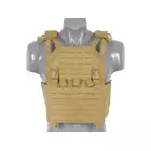 Laser-Cut “Buckle Up" Operator Plate Carrier with AR/AK Magazine Pouch — Coyote [8Fields]