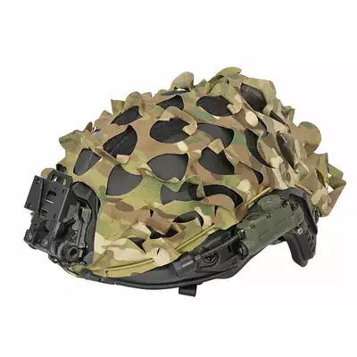 3D Laser-Cut Camouflage Cover for High-Cut Helmet - MC [8Fields]