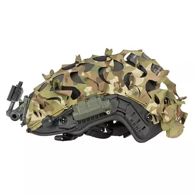 3D Laser-Cut Camouflage Cover for High-Cut Helmet - Multicamo [8Fields]