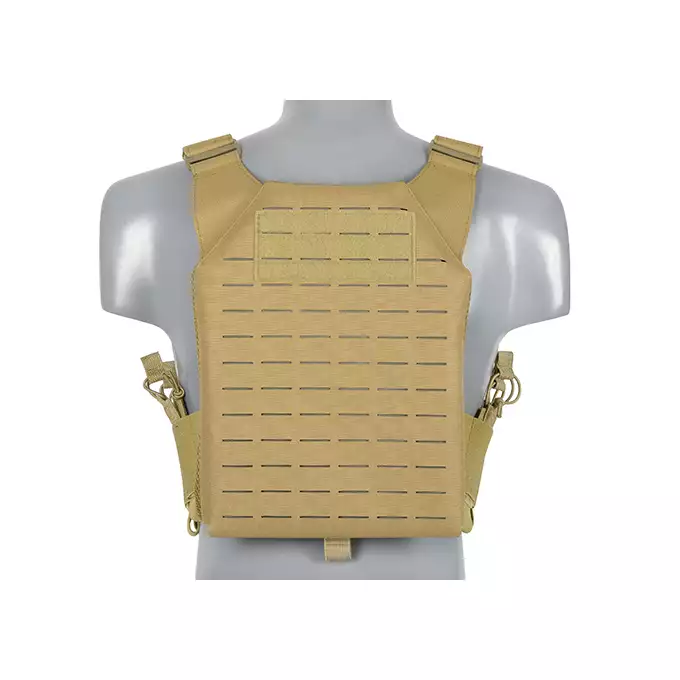 Laser-Cut “Buckle Up" Recon Plate Carrier with AR/AK Magazine Pouch — COYOTE [8Fields]