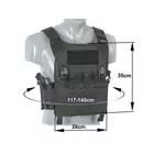 Laser-Cut “Buckle Up" Recon Plate Carrier with AR/AK Magazine Pouch — Black [8Fields]