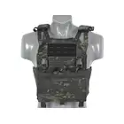 Laser-Cut “Buckle Up" Operator Plate Carrier with AR/AK Magazine Pouch — MB [8Fields]