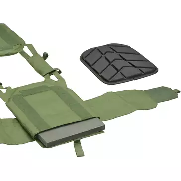 Laser-Cut “Buckle Up" Operator Plate Carrier with AR/AK Magazine Pouch — Multicamo [8Fields]