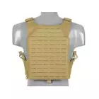 Laser-Cut “Buckle Up" Recon Plate Carrier with AR/AK Magazine Pouch — COYOTE [8Fields]