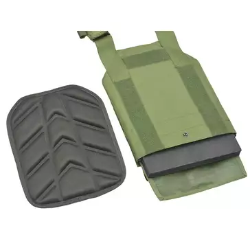 Laser-Cut “Buckle Up" Operator Plate Carrier with AR/AK Magazine Pouch — Multicamo [8Fields]