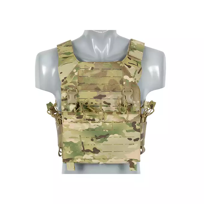 Kamizelka Recon Plate Carrier Laser-Cut Buckle Up z ładownicą na magazynki AR/AK - Multicamo [8Fields]
