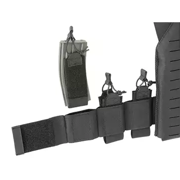 Laser-Cut “Buckle Up" Recon Plate Carrier with AR/AK Magazine Pouch — Multicamo [8Fields]