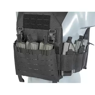 Laser-Cut “Buckle Up" Recon Plate Carrier with AR/AK Magazine Pouch — Multicamo [8Fields]