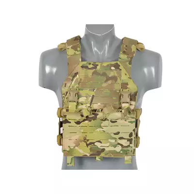 Laser-Cut “Buckle Up" Assault Plate Carrier with AR/AK Magazine Pouch — Multicamo [8Fields]
