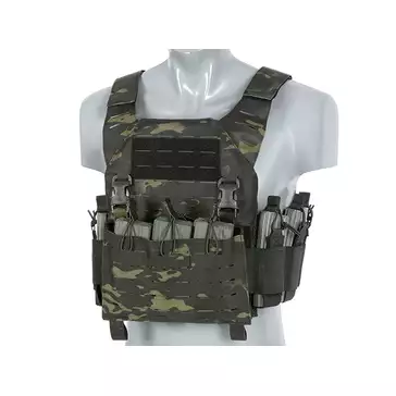 Laser-Cut “Buckle Up" Recon Plate Carrier with AR/AK Magazine Pouch — MB [8Fields]
