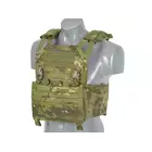 Laser-Cut “Buckle Up" Operator Plate Carrier with AR/AK Magazine Pouch — MT [8Fields]