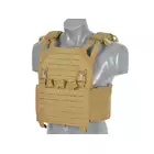 Laser-Cut “Buckle Up" Operator Plate Carrier with AR/AK Magazine Pouch — Coyote [8Fields]