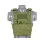 Laser-Cut “Buckle Up" Operator Plate Carrier with AR/AK Magazine Pouch — Olive [8Fields]