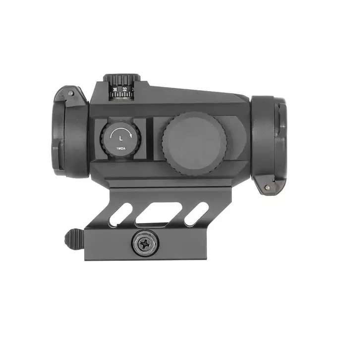 [Zestaw] Replika Strike Industries AK-TRAX CQB - Black + Eshooter [EMG] + Maverick-II Plus 1x22 SOL Solar Power Red Dot Sight - black [Vector Optics]