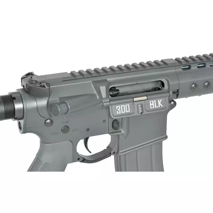 [Zestaw] Replika karabinka Noveske N4 MWS Gen3 GBBr - Grey [EMG] + Magazynek na Green Gaz do Karabinków Double Eagle MWS 35 kulek - Black [DE]