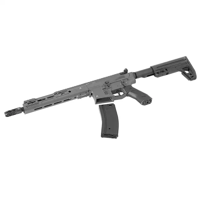 [Zestaw] Replika karabinka M920A Aeroknox  AX//15 ETU Wireless GREY [DE] + Pokrowiec podwójny na broń 103cm - Tan [8FIELDS]