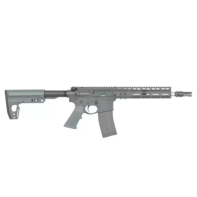 [Zestaw] Replika karabinka Noveske N4 MWS Gen3 GBBr - Grey [EMG] + Magazynek na Green Gaz do Karabinków Double Eagle MWS 35 kulek - Black [DE]