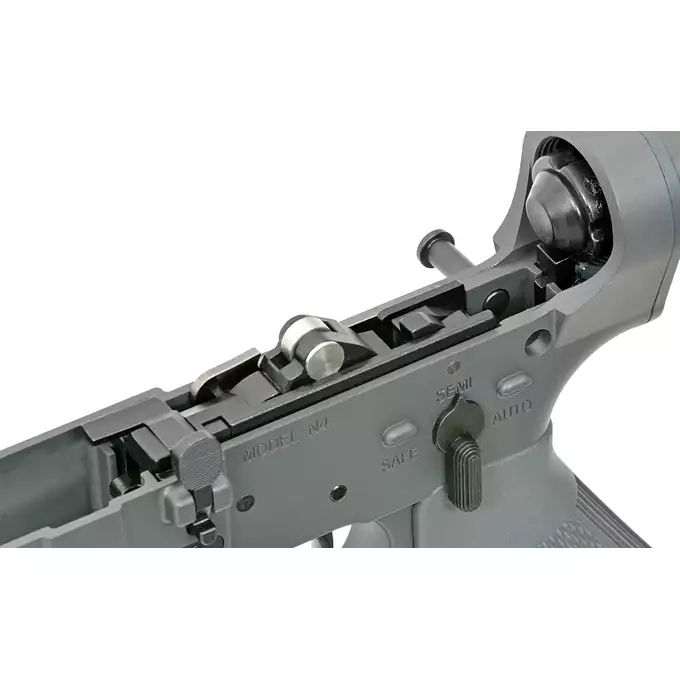 [Zestaw] Replika karabinka Noveske N4 MWS Gen3 GBBr - Grey [EMG] + Magazynek na Green Gaz do Karabinków Double Eagle MWS 35 kulek - Black [DE]