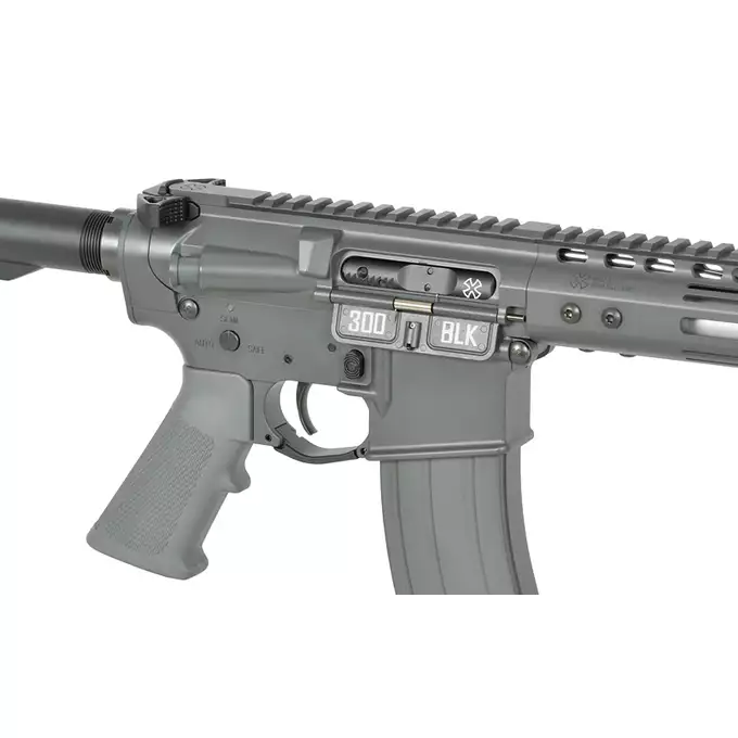 [Zestaw] Replika karabinka Noveske N4 MWS Gen3 GBBr - Grey [EMG] + Magazynek na Green Gaz do Karabinków Double Eagle MWS 35 kulek - Black [DE]