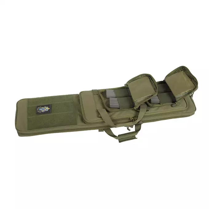 [Zestaw] Replika karabinka M920A Aeroknox  AX//15 ETU Wireless GREY [DE] + Pokrowiec podwójny na broń 103cm - Tan [8FIELDS]