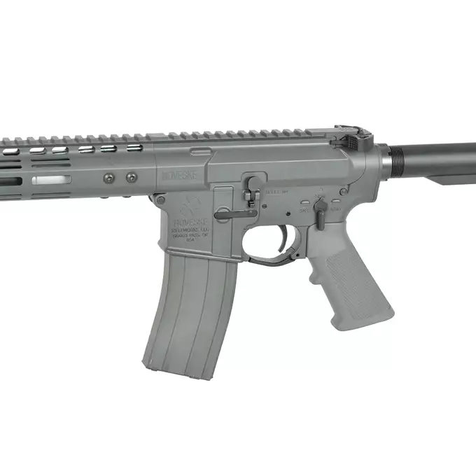 [Zestaw] Replika karabinka Noveske N4 MWS Gen3 GBBr - Grey [EMG] + Magazynek na Green Gaz do Karabinków Double Eagle MWS 35 kulek - Black [DE]