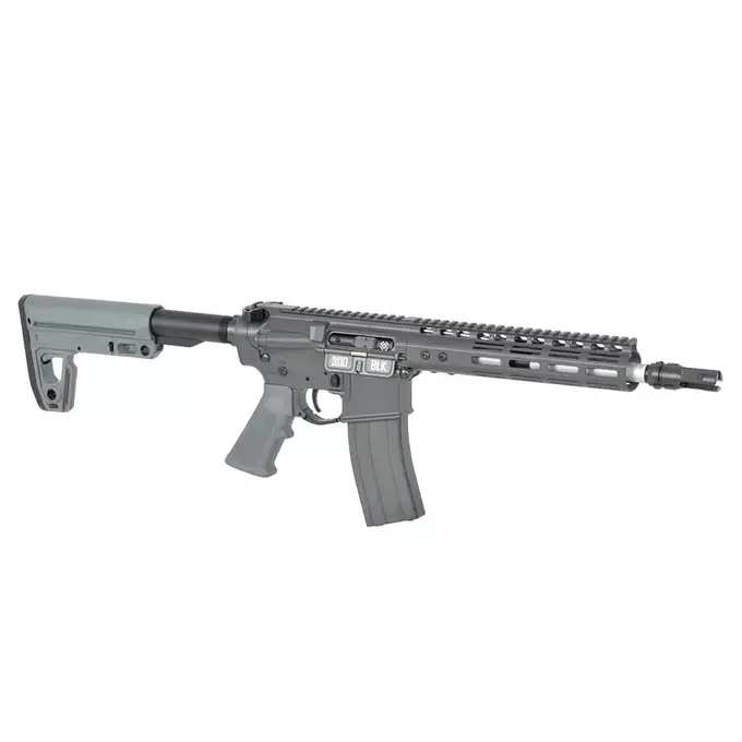 [Zestaw] Replika karabinka Noveske N4 MWS Gen3 GBBr - Grey [EMG] + Magazynek na Green Gaz do Karabinków Double Eagle MWS 35 kulek - Black [DE]