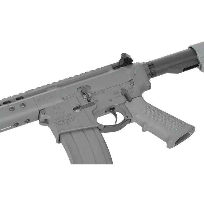 [Zestaw] Replika karabinka Noveske N4 MWS Gen3 GBBr - Grey [EMG] + Magazynek na Green Gaz do Karabinków Double Eagle MWS 35 kulek - Black [DE]