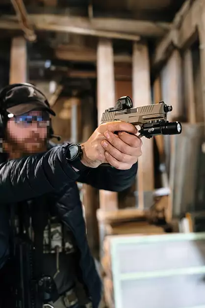 FN 509 GBB Pistola Replica - Tan [Cybergun]