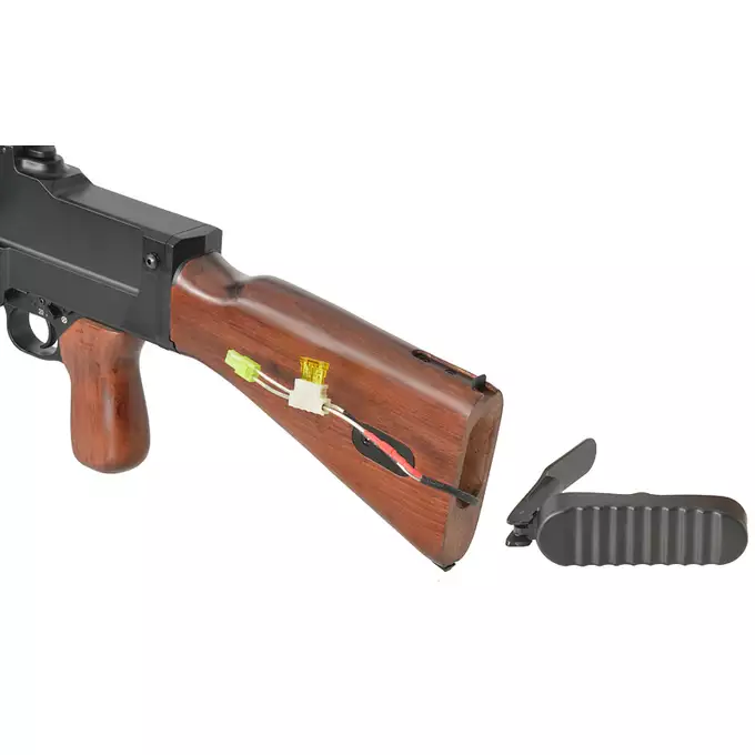 [Zestaw] Replika Karabinu Maszynowego MG26(t) z Okresu II Wojny Światowej [Snow Wolf] + Magazynek MID-CAP do MG26(t) [SNOW WOLF]