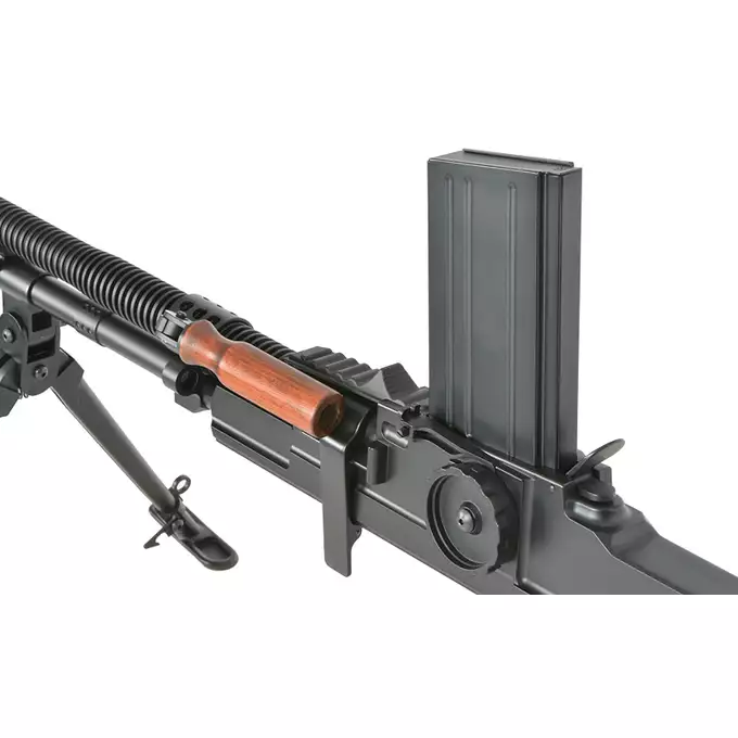 [Zestaw] Replika Karabinu Maszynowego MG26(t) z Okresu II Wojny Światowej [Snow Wolf] + Magazynek MID-CAP do MG26(t) [SNOW WOLF]