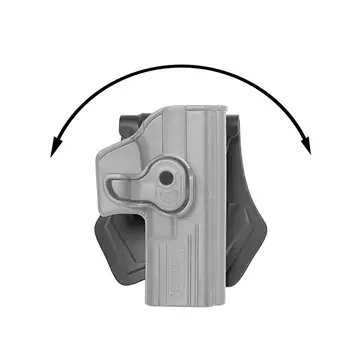 G17/G19/G18 Airsoft Holster Series - Black [Amomax]