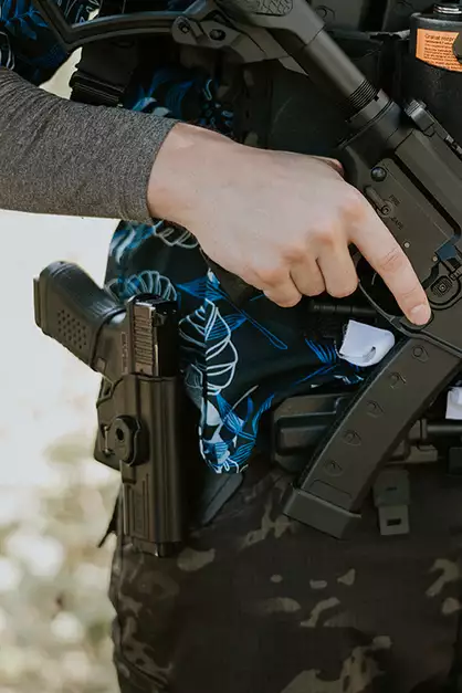 G17/G19/G18 Airsoft Holster Series - Black [Amomax]