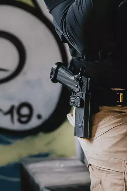Hi-Capa Airsoft Holster Series - Black [Amomax]